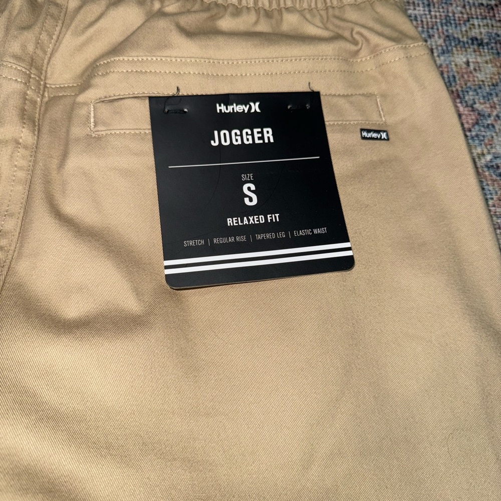 Hurley Tan Jogger Pants